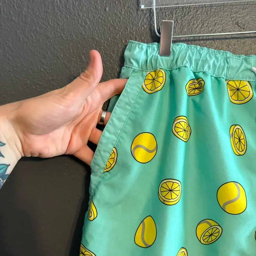 CLEARANCE Adidas Lemon Tennis Ball Swim Trunks Size XL